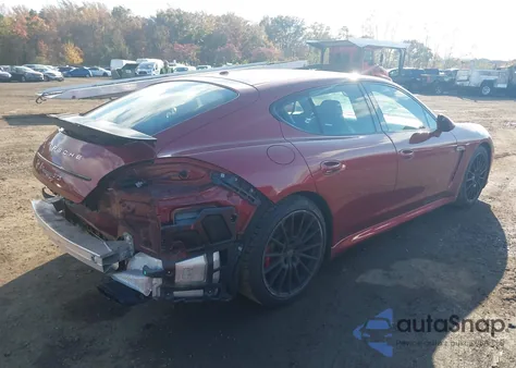 2013 Porsche Panamera Gts from USA, damaged, VIN WP0AF2A77DL075390